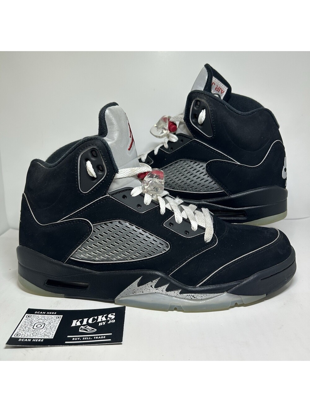 Air Jordan 5 Retro OG Black Metallic Reimagined - Size 10.5 - (HF3975-001)